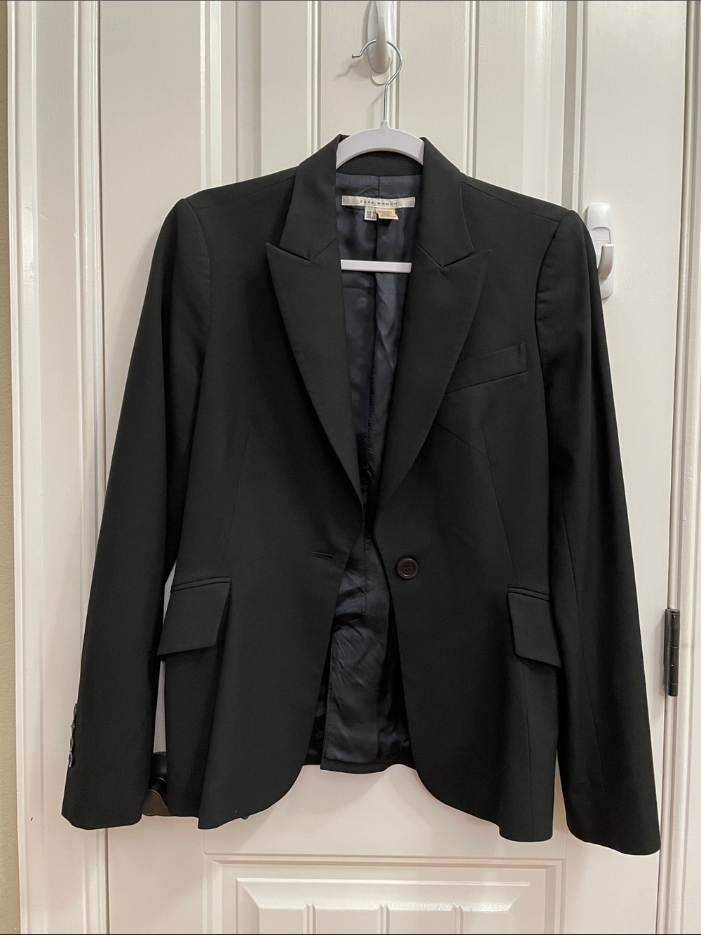 ZARA Tailored Black Blazer Size 6